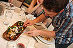 The main course at Apt4, a peripatetic new supper club.