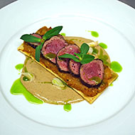 The lamb served at Scotese's