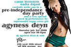 Agyness Deyn to D.J. at the Plumm Tomorrow