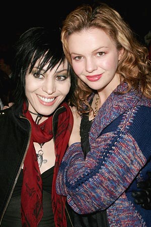 Joan Jett and Amber Tamblyn