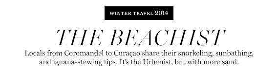 Winter 2014 travel tout