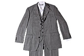three-piece suits
