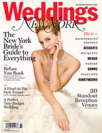 Cover of New York Magazine's Winter 2009 Wedding issue