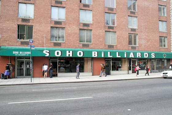 Soho Billiard Sport Ctr Inc - New York, NY