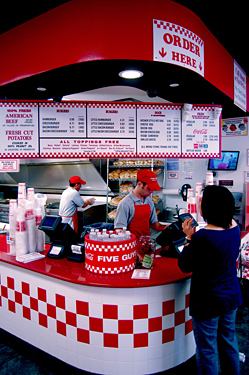 Five Guys Famous Burgers and Fries