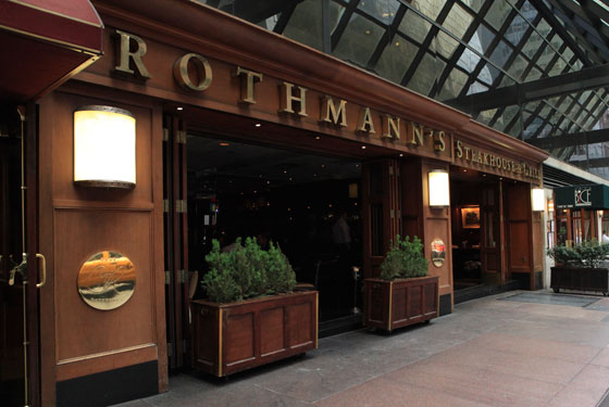 Rothmann's Steakhouse - New York, NY