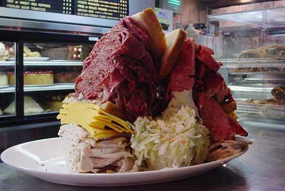 Order of corn beef. 