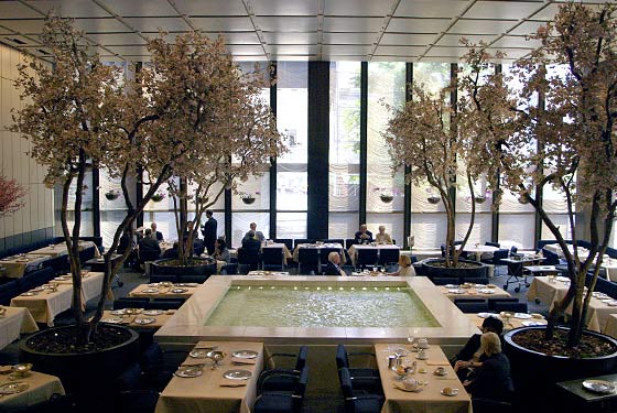 The Four Seasons Restaurant- The Grill Room - New York, NY