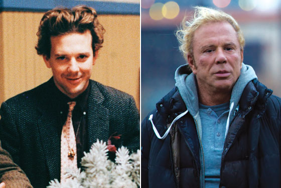 Mickey Rourke's odd career reborn with The Wrestler is curiously familiar