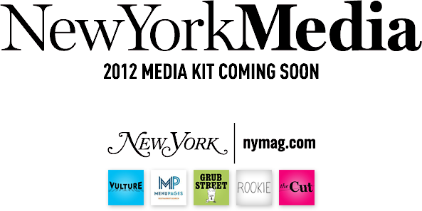 New York Media: 2012 Media Kit Coming Soon