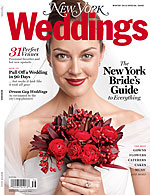 Cover of New York Magazine's Summer 2011 Wedding issue