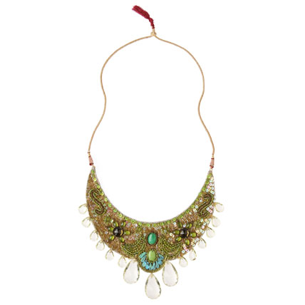 Livia Necklace - Anthropologie.com :  necklace jewelry statement necklace seed beads