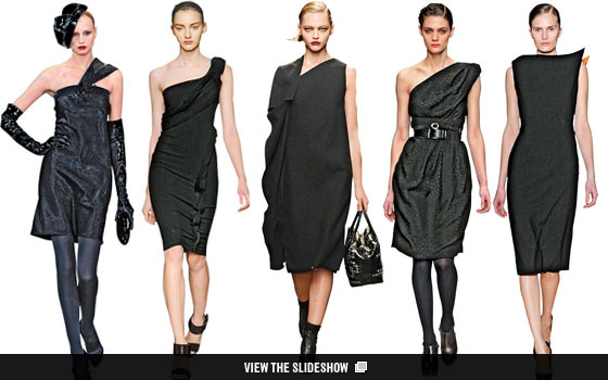 latest black dresses