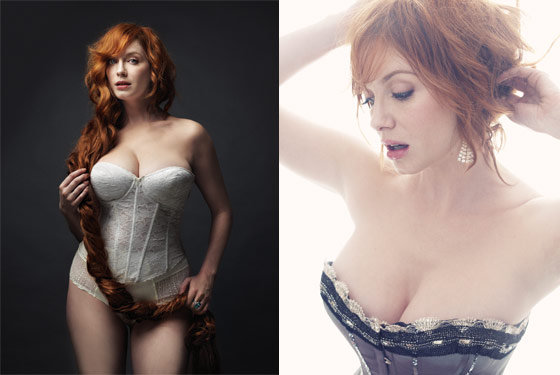 Glue Distant concept Spring Fashion 2010 - Christina Hendricks on All the Talk About Her Body --  New York Magazine - Nymag