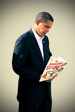 obama comic collector