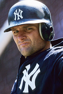 Chuck Knoblauch argues interference as the go-ahead run scores, a breakdown  