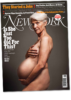 Pregnant Porn Magazine - Is There Anything Wrong With Being Over 50 and Pregnant? -- New York  Magazine - Nymag