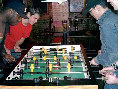 table foosball beer pong games bars york hockey air game ping snooker nymag doing hatch goal trying down nightlife