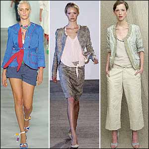 Jacket Trend in New York Spring 05 Fashion